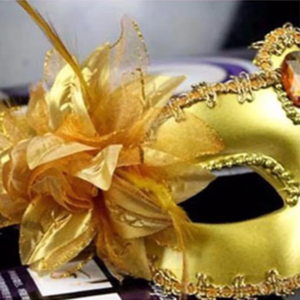 Сексуальные венецианские маскарадные маски вечеринка Хэллоуин принцесса кружева перо мяч шаблон женщины Половина лица маска для глаз Горячая HG0148