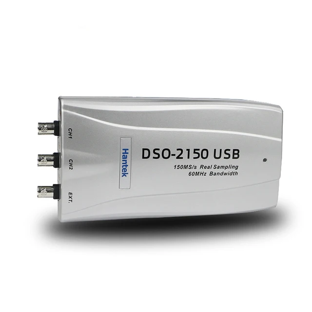 Best Price Hantek DSO2150 Newest Version Sample Rate 150MSa/s DSO2150 PC USB Oscilloscope Excellent Function DSO2150 2 channel Hantek tools