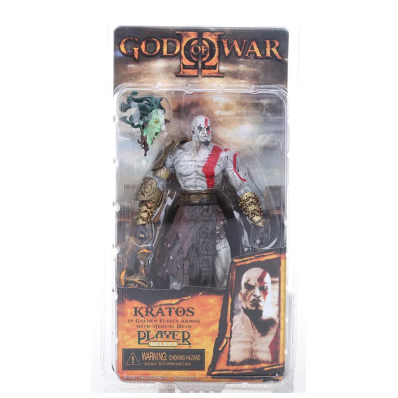 18 см игрушки NECA игра God of War 4 Кратос ПВХ фигурка призрак Спарты Кратос Коллекционная модель игрушки куклы " масштаб