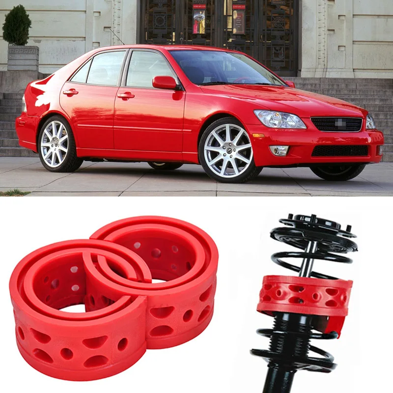

2pcs Super Power Rear Car Auto Shock Absorber Spring Bumper Power Cushion Buffer Special For Lexus IS300