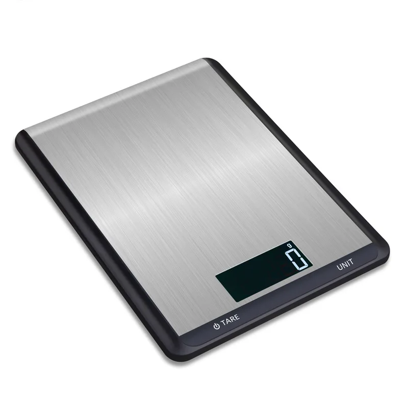 Бытовые электрические весы, портативные весы 5000 г/1 г, электронные цифровые кухонные весы, высокоточные ЖК-весы