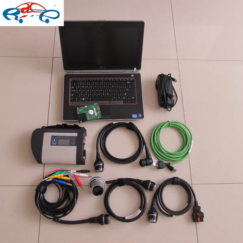  201912 v más reciente mb star c4 HDD con sd conectar compacto 4 multiplexor en e6420 laptop (i5 4g)