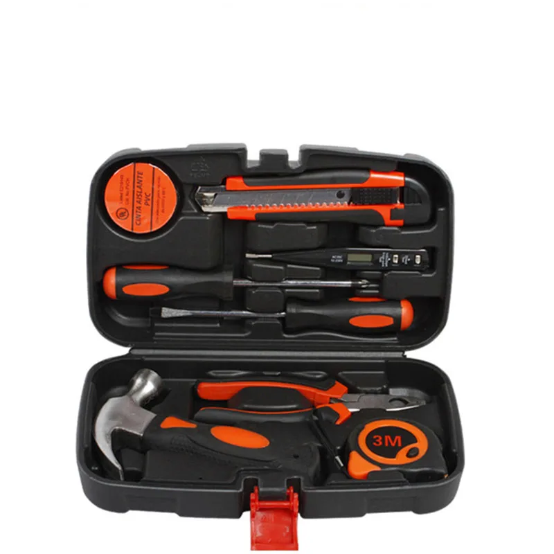 

9-piece household combination kit kit gift kit hardware toolbox