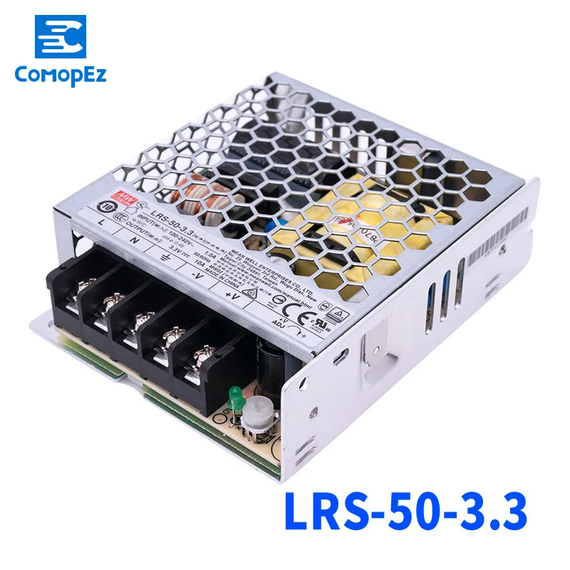 

Switch Power Supply For Led strip Adapter LRS-50-3.3 30W/3.3V/10A Transformer