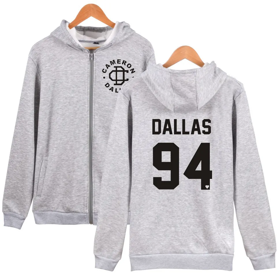 Cameron Dallas New Zip Hoodie Loose Daily Jacket | Женская одежда