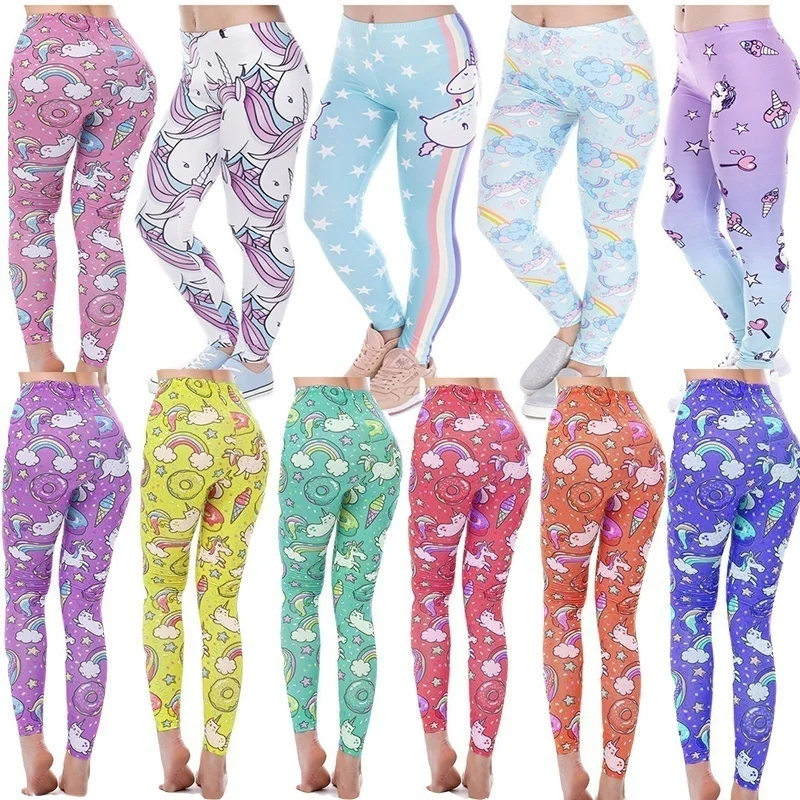 Buy HCXY Women's Fashion Sexy Unicorns Aztec Print