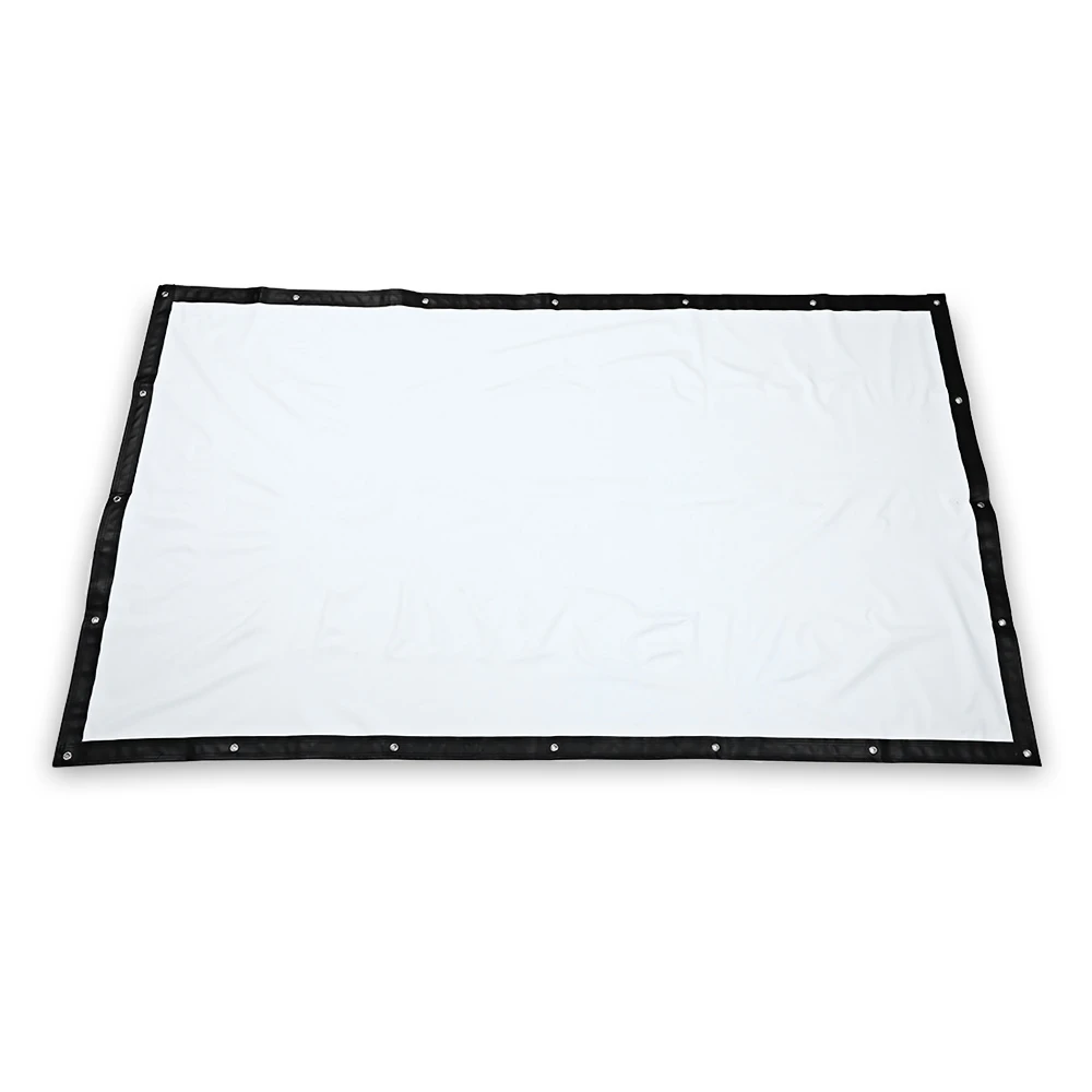 Exquizon 72 inch 169 Tabletop Projector Screen for Home Theater  Business meetings light penetration for ptojrctor projection (1)