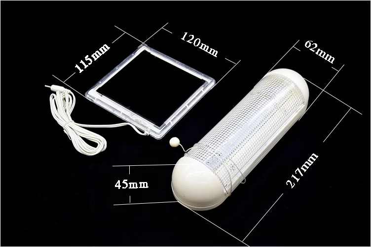 Lâmpada de Parede Solar com Cabo Corda para Garagem ao ar Livre Uso do Corredor Brilhante Solar Powered Leds Puxar Interruptor Galpão Luz 5 8 solar power