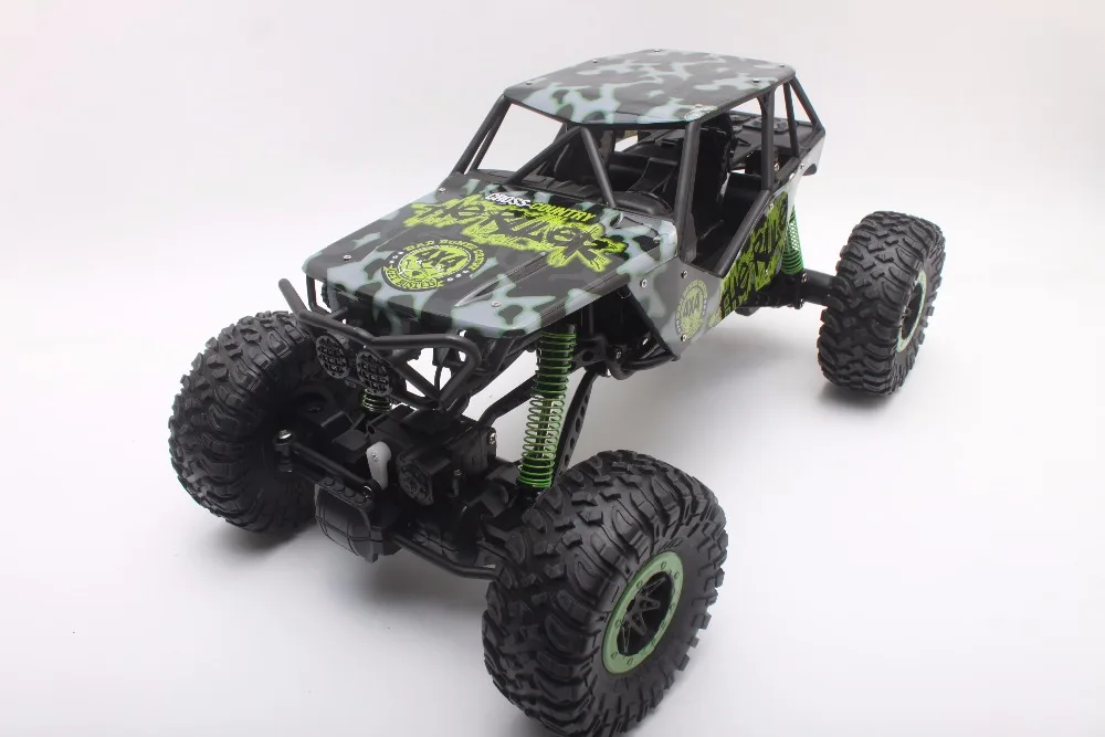 RC Car 2.4GHz Rock Crawler Rally Car 4WD Truck 1:10 Scale Off-road Race Vehicle Buggy Electronic RC Model Toy HB-P1003