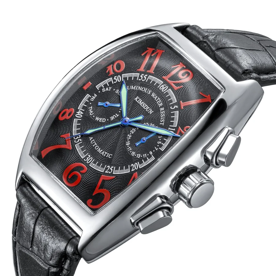 

Men's Watch Fashion Luxury Sport Mechanical Man Watches KIMSDUN Classic Men Automatic Wrist Watches Reloj Hombre 2019 Male Clock