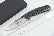 JUFULE VenomII ball Bearing G10 handle folding camp hunt outdoor survival pocket EDC tool mark S35vn blade dinner kitchen knife