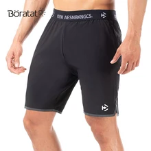 Мужские летние шорты для тренажерного зала, фитнеса, баскетбола, бега, короткая длина до колена, легкая тонкая дышащая спортивная одежда
