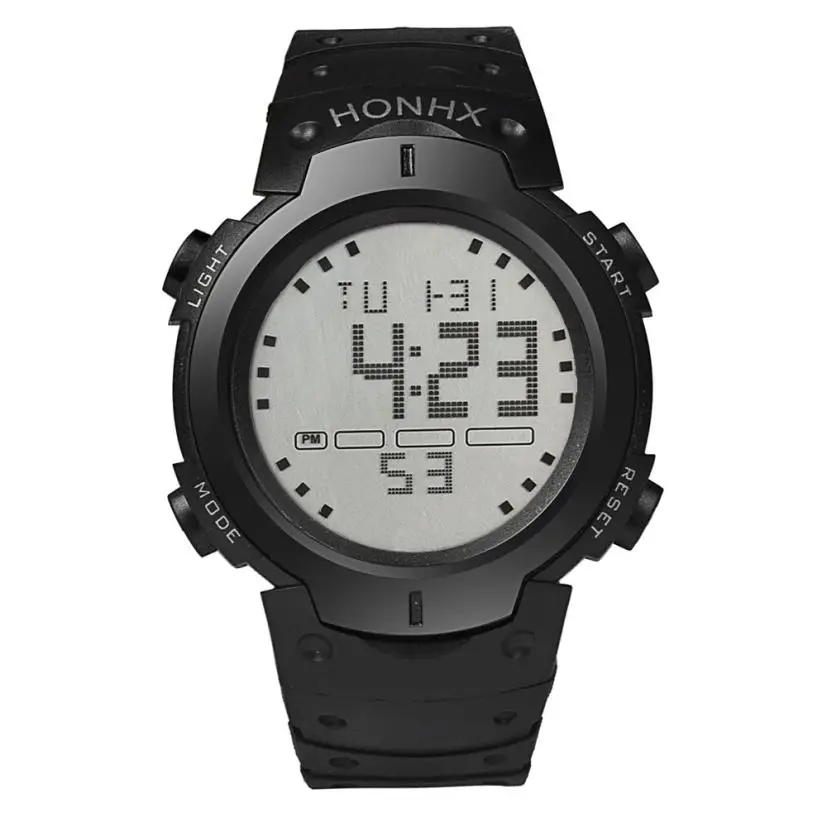 

Watch Reloj 2019 Men's Boy LCD Digital Sport Watch Date Rubber Sport Wrist Watch Clock Gifts relogios feminino Watches Men