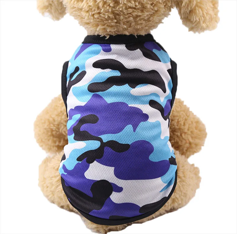 Camouflage dog vest