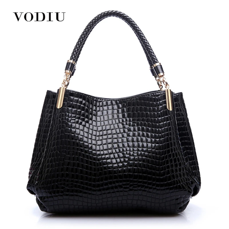 black patent leather purse summer