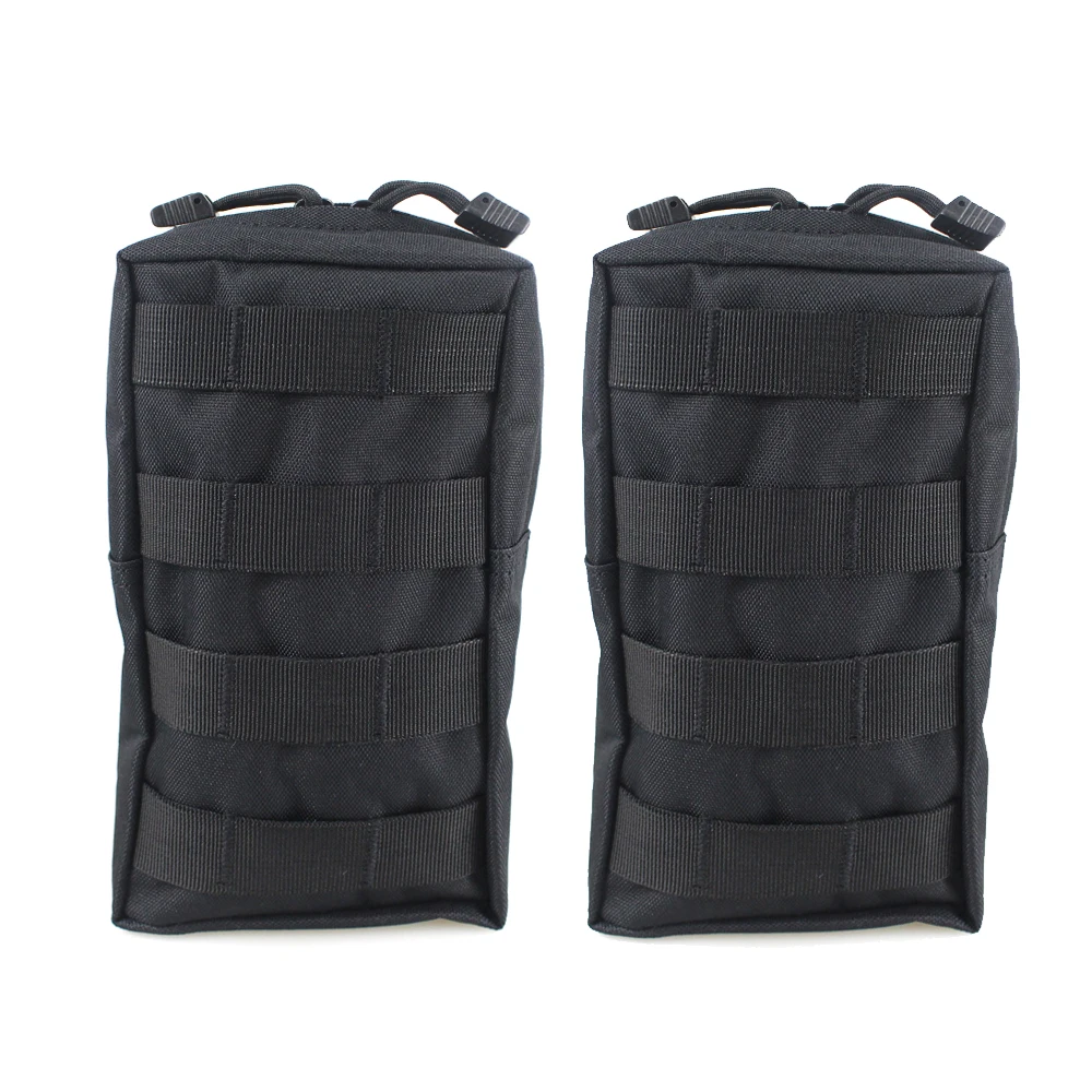 2PCS Tactical Molle Pouches EDC Utility Pouch Gadget Gear Bag Military