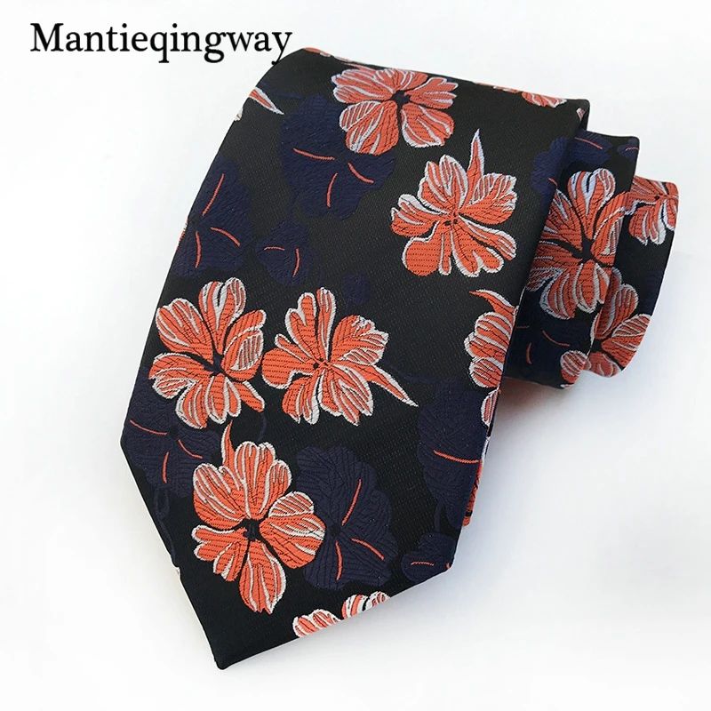 Mantieqingway 8 см бизнес мужской галстук галстуки для Свадьба Костюмы шеи повседневные