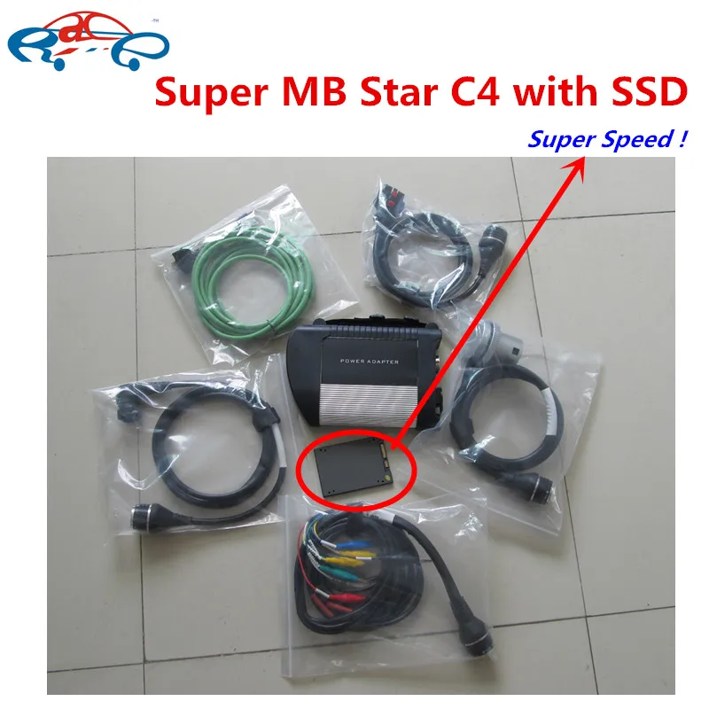 

2019 New MB star c4 SD Connect Compact 4 Star Diagnosis tool + V2019.09 ssd hdd software can work on CF19 D630 CF52 X200T