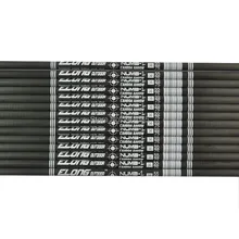 12X Pure Carbon Arrow Shaft I D 6 2mm for Hunting font b Shooting b font