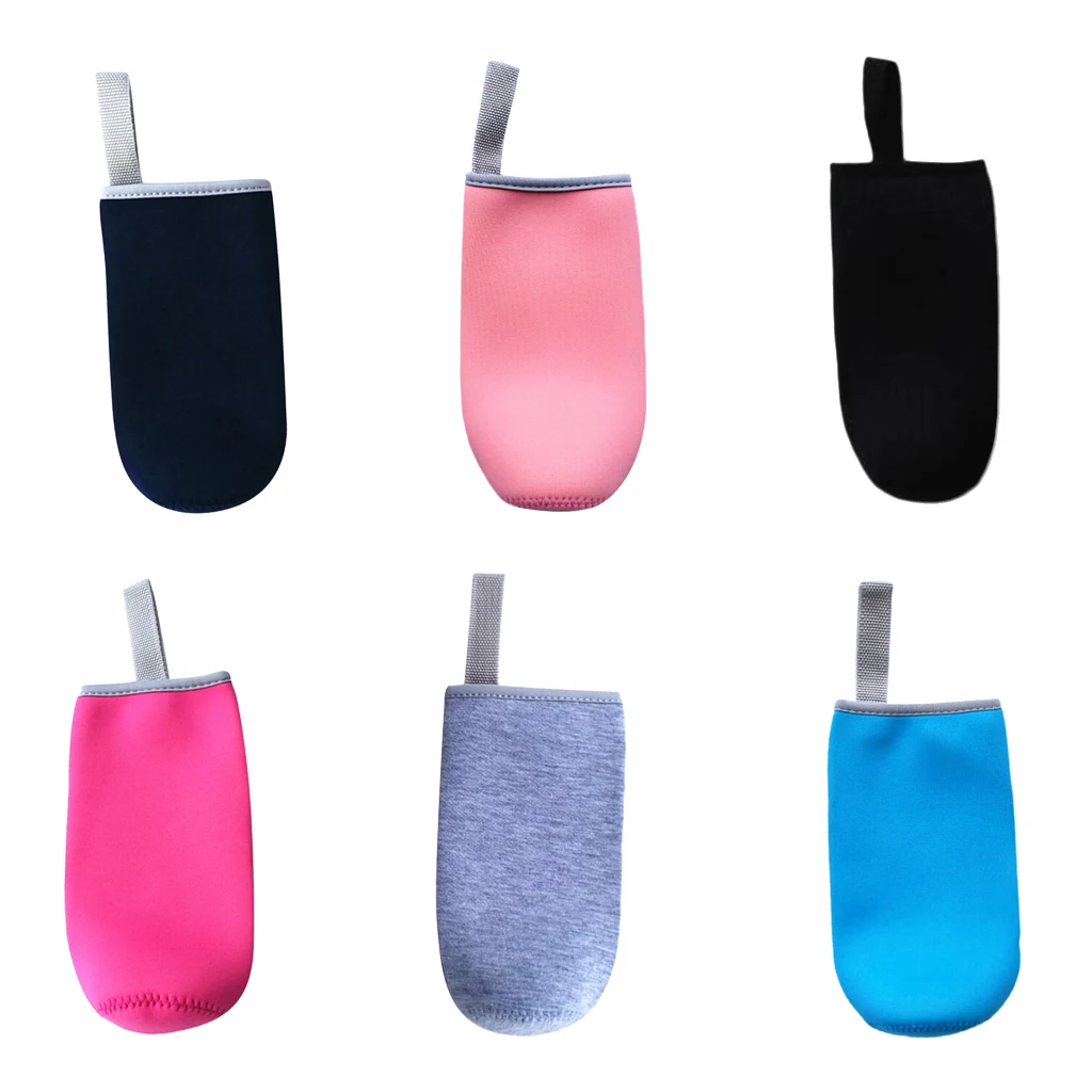 6pcs 550ml Water Bottle Holder Cover Insulated Sleeve Carry Bag Kettle Pouch for Outdoor Sports Travel Cycling Camping Hiking