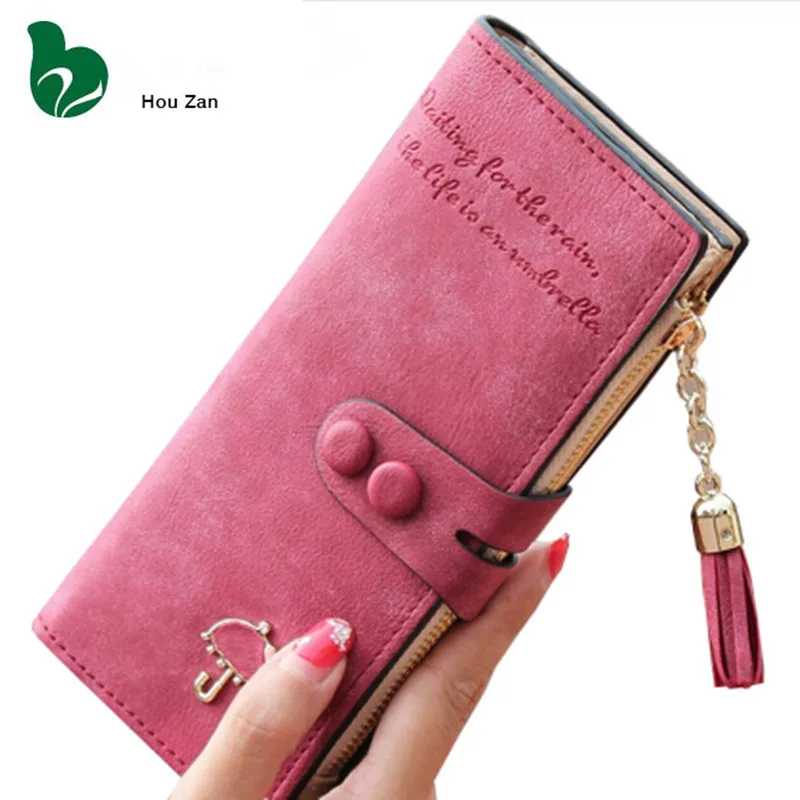 Famous Designer Long Clutch Women Wallets Luxury Brand Female Portfolio Women&#39;s Purse Coin Money ...