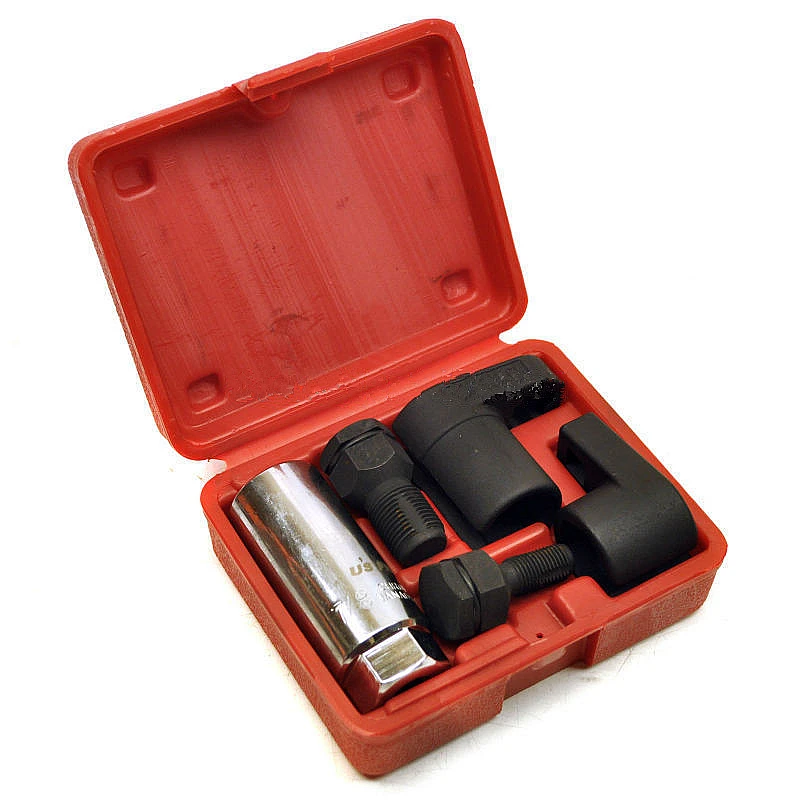 

5PC Hand Tool Set Oxygen Sensor Socket And Thread Chaser Tool Set