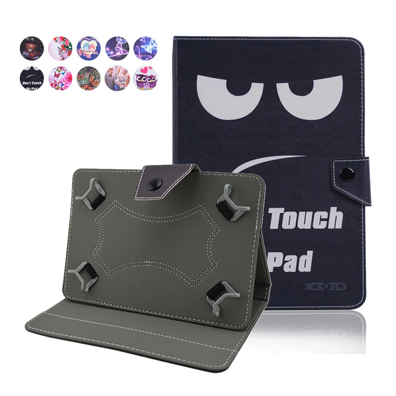 

Kefo For Samsung Galaxy Tab 4 T230 T231 Tab 3 Lite T110 T111 t210 7 inch Universal Tablet PU Leather Cover Case+3 gifts