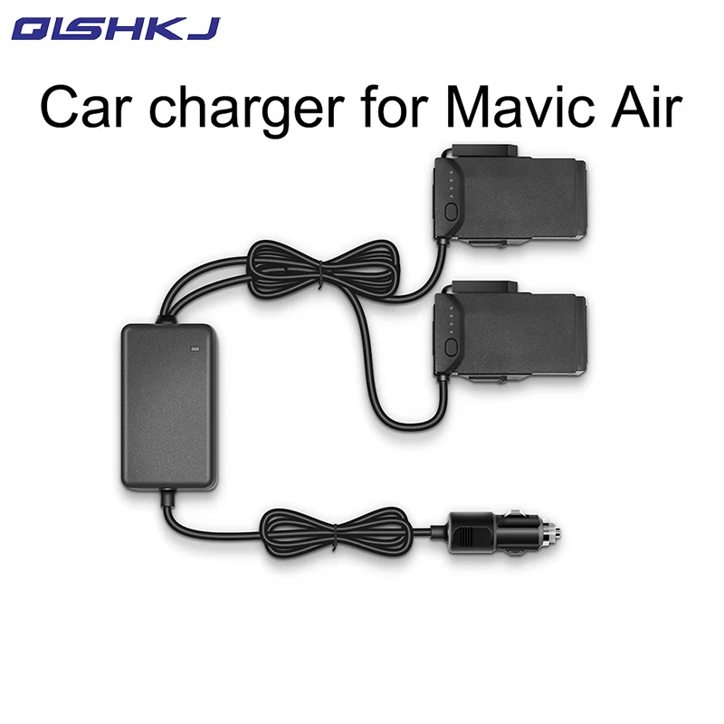 Special Offer of  45 Min Full Fast Car Charger For DJI Mavic Air Drone Battery with 2 Battery Charging Ports Fast Cha