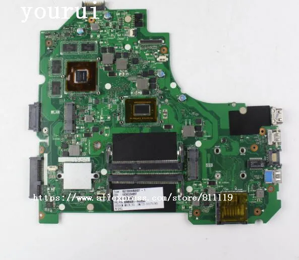Yourui K56CM с i7-3537u GT635M материнская плата для ноутбука ASUS K56C S56CM S550CM Тетрадь полностью