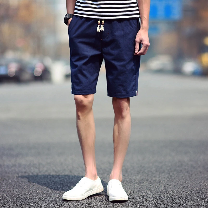 New 2016 Summer Cotton Men's Fashion Pants Casual Men Man Five Minutes ...