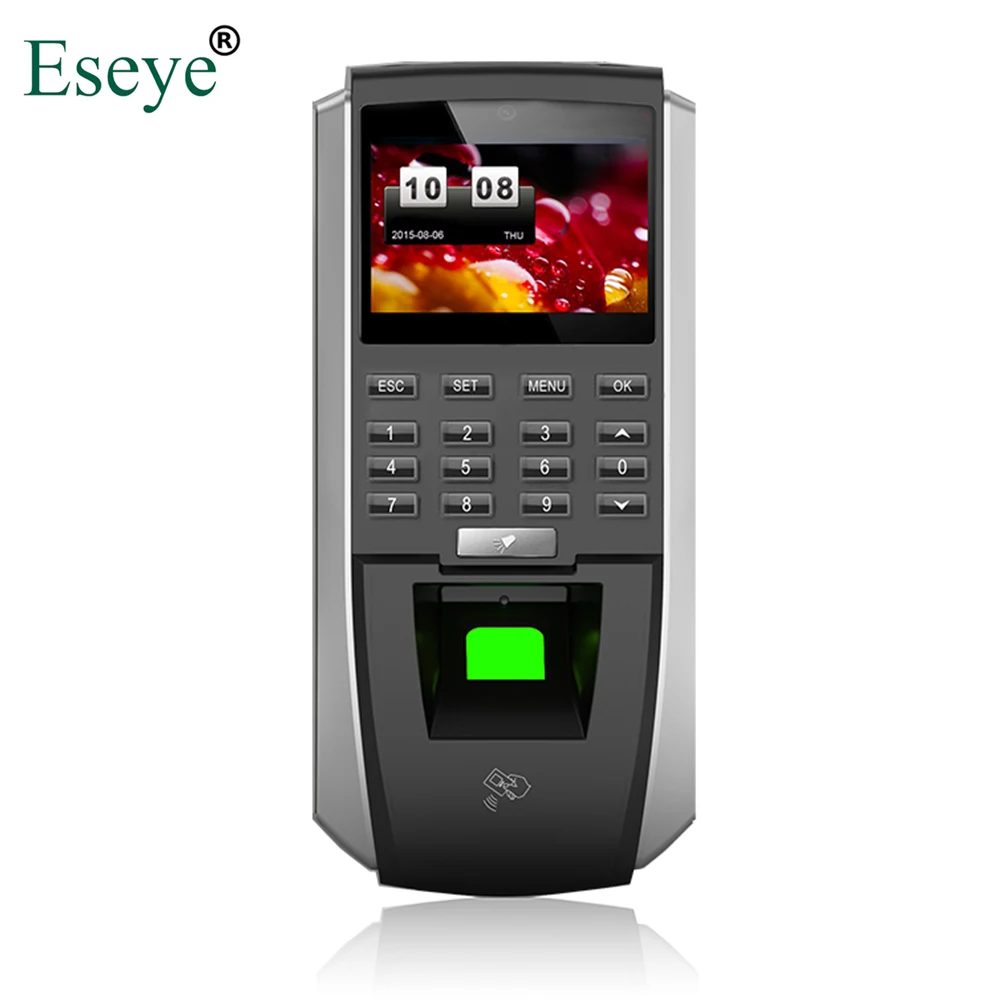 

Eesye Biometric Attendance System Fingerprint Time Attendance System TCP/IP Access Control USB Employee Time Clock Time Machine