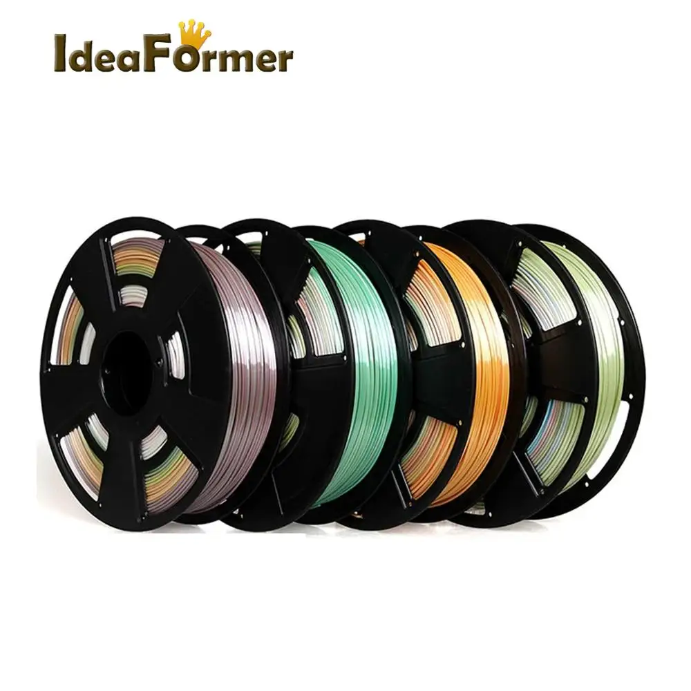 

1 kg PLA Multi-color gradient 1.75 mm filament for 3D printer & 3D pen