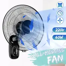 16 дюймов 5 лопастей Электрический вентилятор вентиляторы воздушного охлаждения Электрический вентилятор многофункциональный домашний настенный вентилятор охлаждения низкий уровень шума