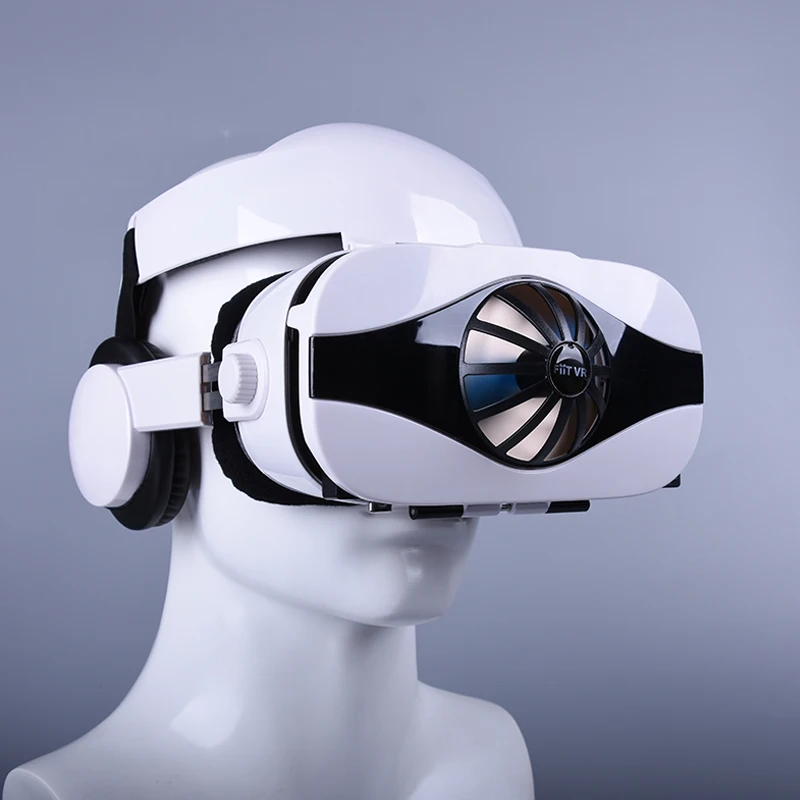 Fiit 5F шлем 3D VR очки Виртуальная реальность гарнитура для смартфонов очки Google Cardboard шлем смартфон Android ios