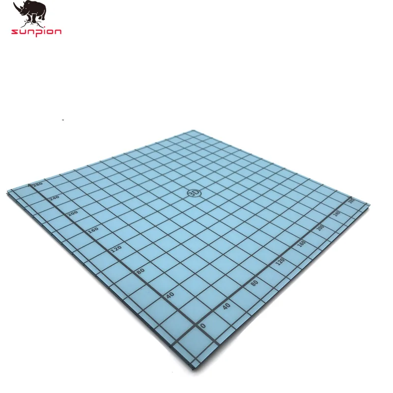 Impressa da Construção da Etiqueta da Coordenada do Quadrado Apropriada para a Creality 300*300mm-310*310mm da Fita da Cama da Cópia Placa Cr-10s - Imagem 5