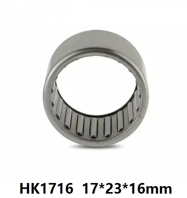 100 шт./лот HK1716 HK172316 тянутый роликовый подшипник 17x23x16 мм бесплатная доставка