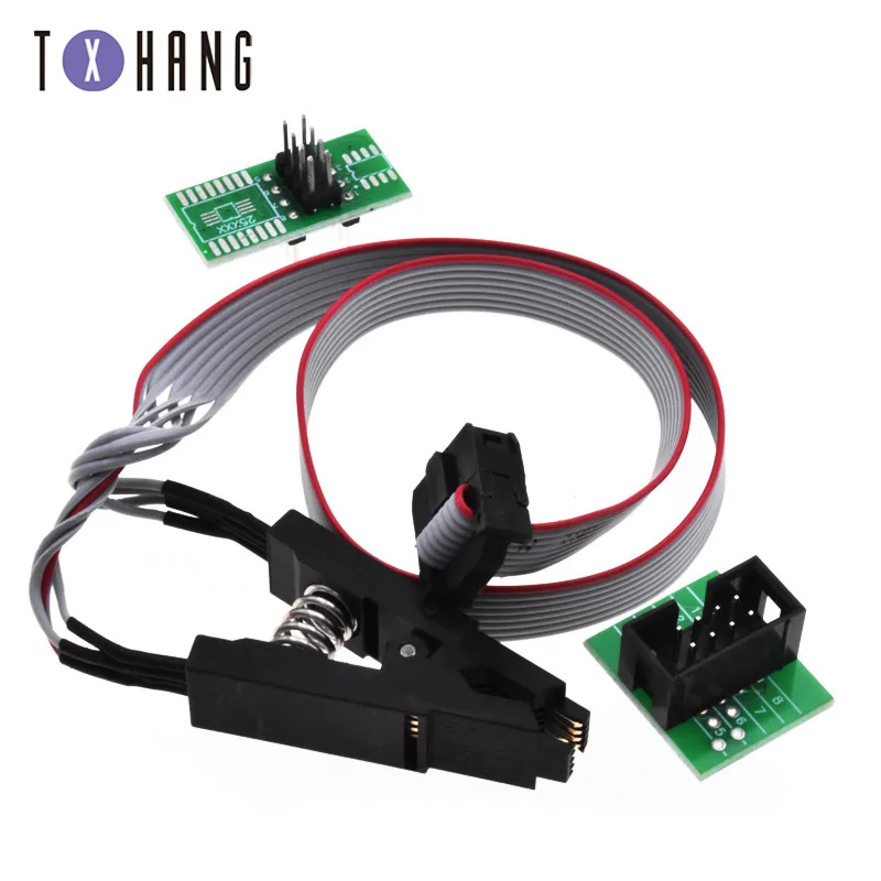 Обновленная версия SOIC8 SOP8 тестовый зажим для EEPROM 93CXX / 25CXX 24CXX программирование в
