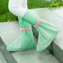Reusable Rain Shoes Cover Women/Men/ Children Thicken Waterproof Boots Cycle Rain Flat Slip-resistant Overshoes Free Shipping