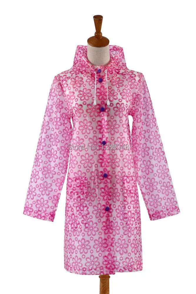 New fashion floral pattern high quality waterproof material women's