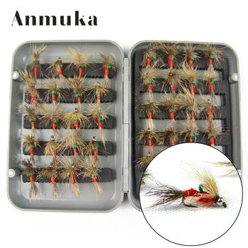 

40pcs fly lure with hook sub-bionic bait fake bait set fly insect hook Hook Universal hook