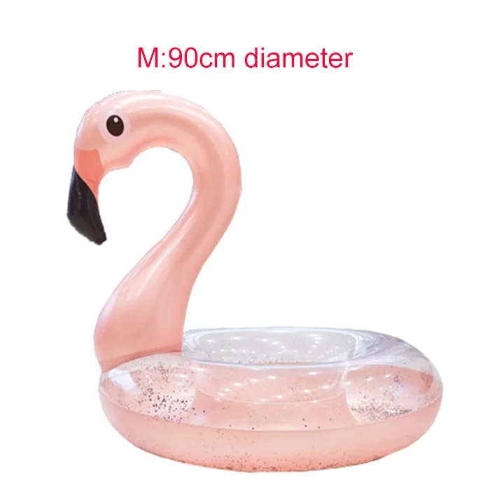 Flamingo90 Rooxin плавательный круг детское сиденье Единорог Фламинго Надувное плавающее кольцо для бассейна плавающее кольцо для плавания для взрослых и детей летние вечерние игрушки для бассейна - Цвет: Flamingo90