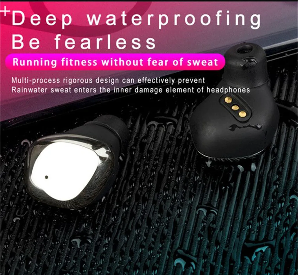 FineBule X26 TWS bluetooth 5.0 True Wireless Earbuds Smart Waterproof Stereo Hifi Earphone With Charging Case for Iphone