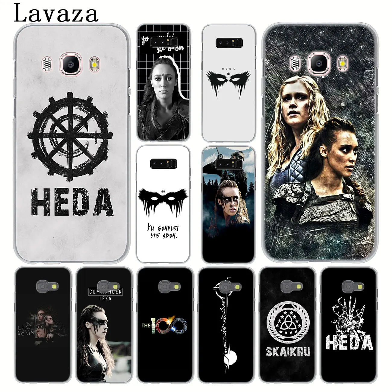 

Lavaza The 100 Heda Lexa TV Show Phone Case for Samsung Galaxy A6 A8 Plus A7 A9 2018 A3 A5 2017 2016 2015 Note 9 8 Cover