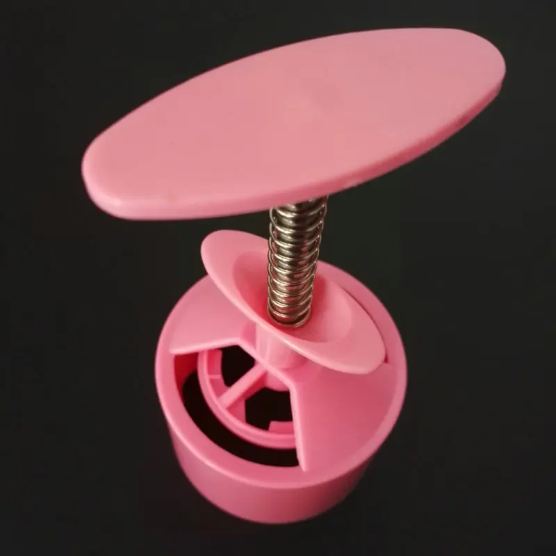 AMW 100g Plastic Moon Cake Mold Hand Press Flower Fondant Cutters Cake Decorating Bakery Tools