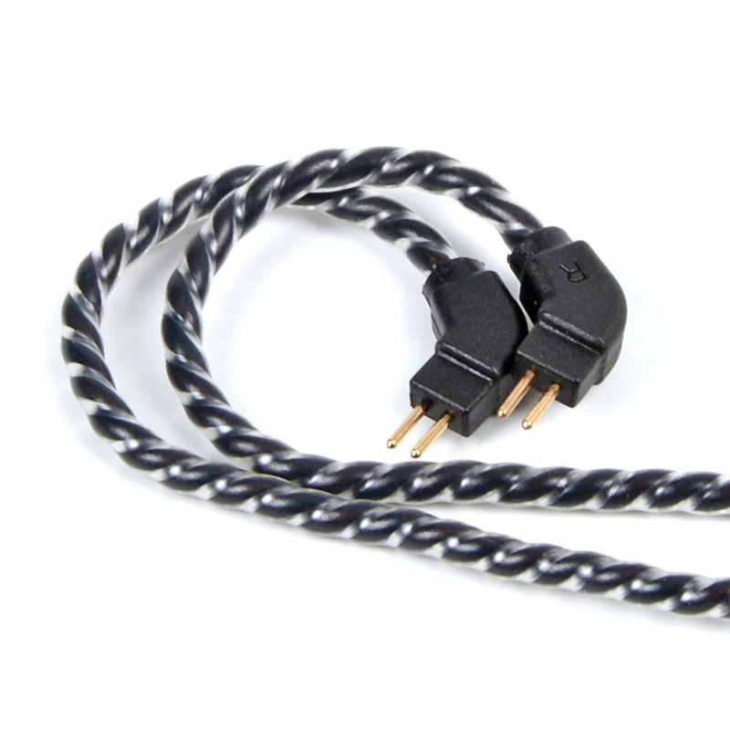 Сменный кабель TRN с микрофоном для KZ AS10 ZS10 ZS5 V60 V80 QT2 QT3 ES3 ES5 UM3X W4R WESTONE1964|Аксессуары