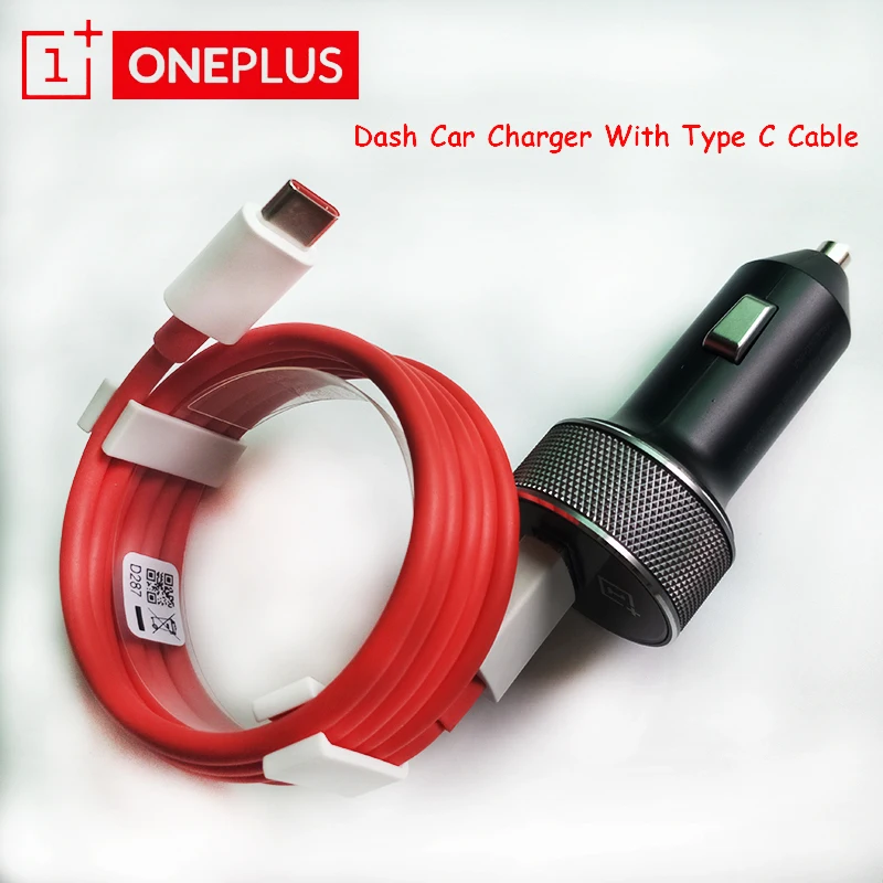 

Original Oneplus 5V4A Dash Car Charger Quick Fast Charge Adapter 100cm USB Type C Dash Charge Cable For Oneplus 1 + 3 3T 5 5T 6