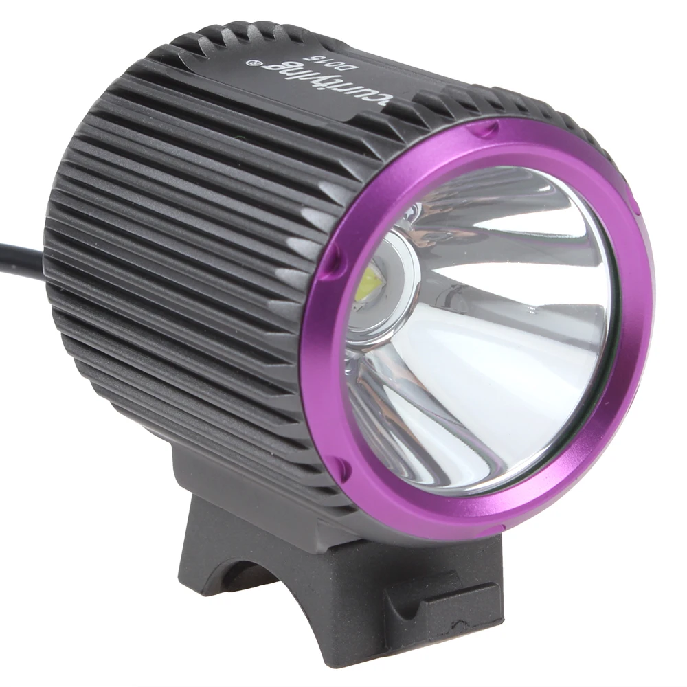 

700Lm Waterproof Bike Headlight XM-L2 U2-1A LED Bicycle Light with 4000mAh Rechargeable Battery Pack