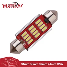 31mm 36mm 39mm 41mm C5W C10W CANBUS NO Error Auto Festoon Light 12 SMD 4014 LED