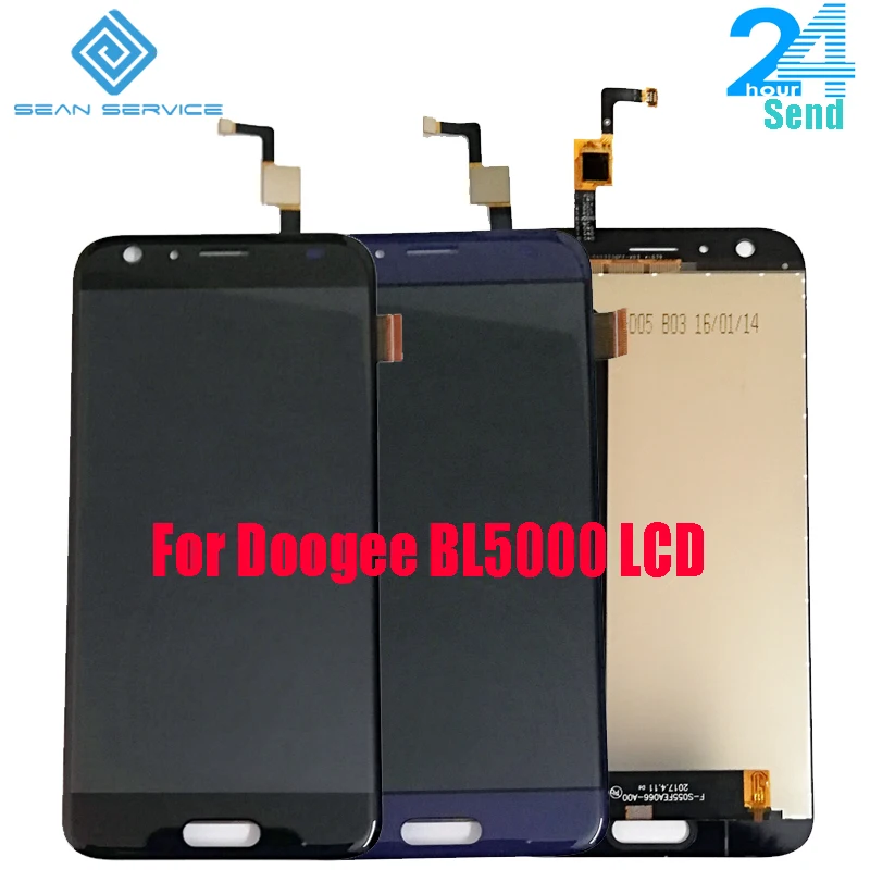 Skup Do Doogee BL5000 wyświetlacz LCD telefon z ekranem dotykowym Digitizer zgromadzenie testowane 5.5 cal 1920x1080P darmowa wysyłka zdjęcie
