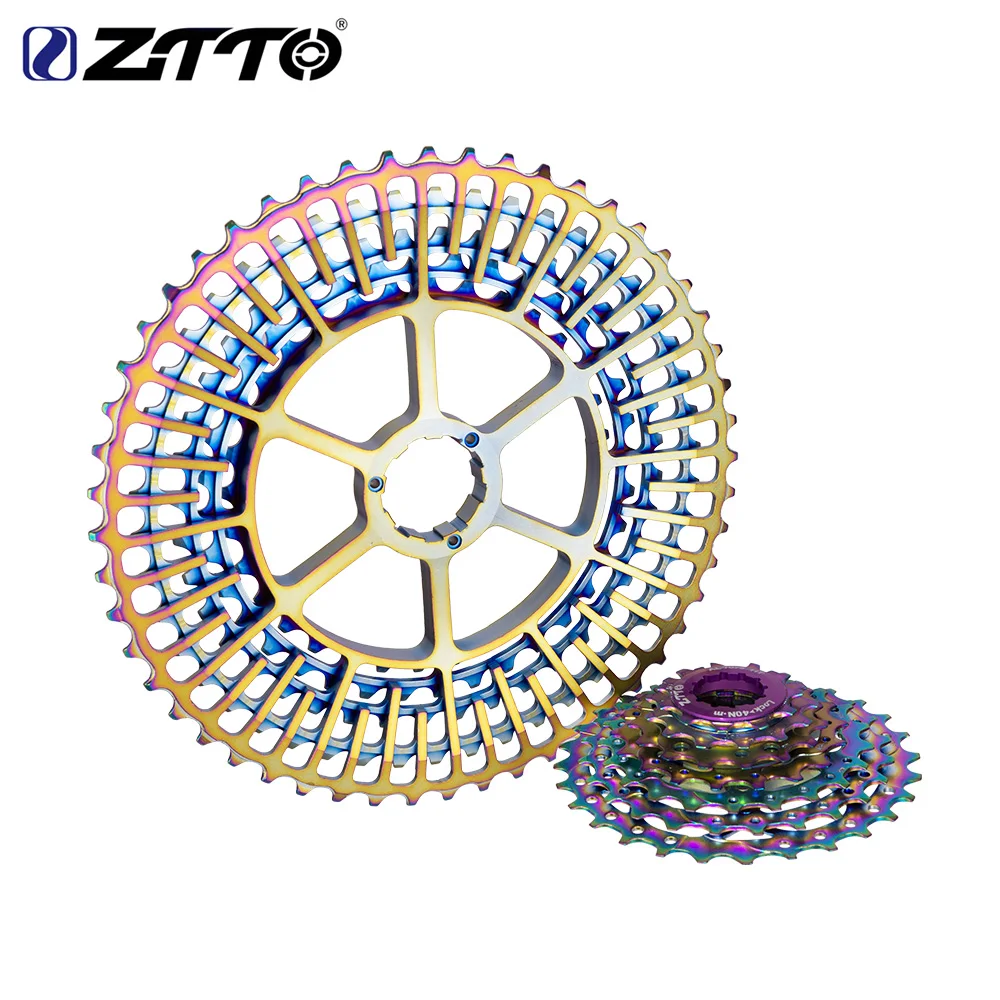 ZTTO-12-Speed-Rainbow-Cassette-11-52T-SLR2-12s-MTB-12Speed-UltraLight-K7-12V-413g-Freewheel2